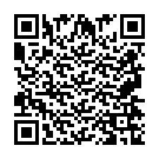 QR Code for Phone number +2697476957