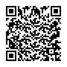 電話番号のQRコード +2697476971