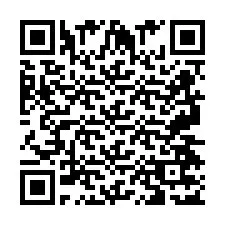 QR Code for Phone number +2697477179