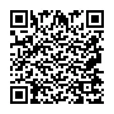 QR kód a telefonszámhoz +2697477197