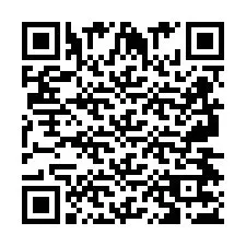 QR Code for Phone number +2697477228