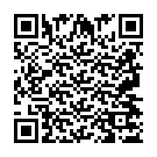 QR kód a telefonszámhoz +2697477239