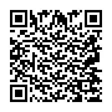 QR Code for Phone number +2697477269