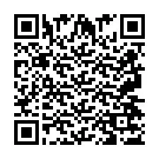 QR Code for Phone number +2697477279