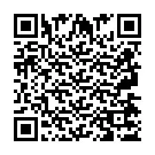 QR Code for Phone number +2697477290