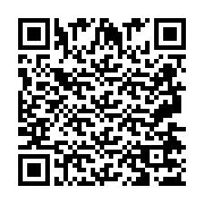 QR Code for Phone number +2697477291