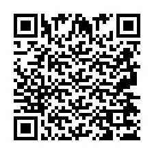 QR Code สำหรับหมายเลขโทรศัพท์ +2697477299