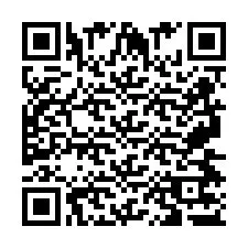 QR kód a telefonszámhoz +2697477323