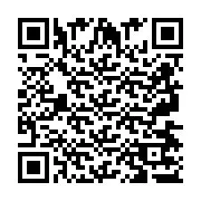 QR Code pour le numéro de téléphone +2697477330