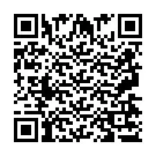 Código QR para número de teléfono +2697477351