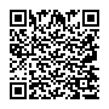 QR Code for Phone number +2697477364