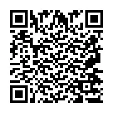 QR Code for Phone number +2697477373