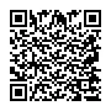 QR Code for Phone number +2697477396