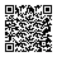 QR-Code für Telefonnummer +2697477585