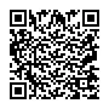 QR Code สำหรับหมายเลขโทรศัพท์ +2697477591