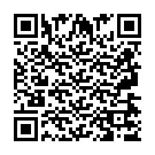 QR-Code für Telefonnummer +2697477600