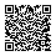 QR Code for Phone number +2697477628