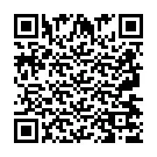 Código QR para número de telefone +2697477630