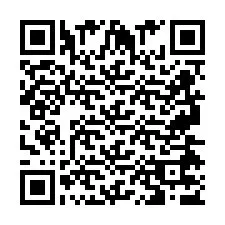 QR Code for Phone number +2697477686