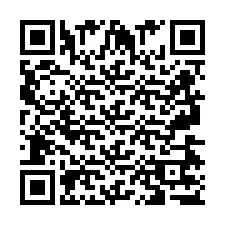 QR-код для номера телефона +2697477700