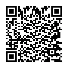 QR Code for Phone number +2697477772