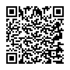 Código QR para número de teléfono +2697477780