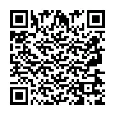 QR Code for Phone number +2697477800