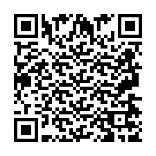Kode QR untuk nomor Telepon +2697477911