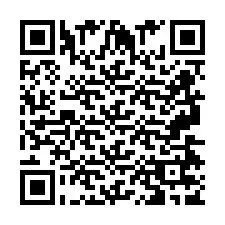 QR Code สำหรับหมายเลขโทรศัพท์ +2697477945