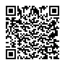 QR Code for Phone number +2697477946