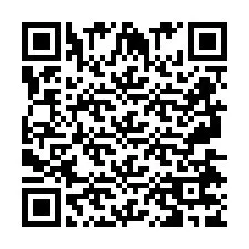 QR Code for Phone number +2697477990
