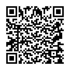 QR-код для номера телефона +2697478001