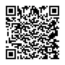 QR Code for Phone number +2697478063