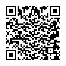 QR kód a telefonszámhoz +2697478083