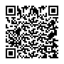 QR Code for Phone number +2697478117