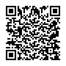 QR Code pour le numéro de téléphone +2697478159