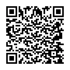 QR Code for Phone number +2697478168