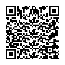 QR-Code für Telefonnummer +2697478181