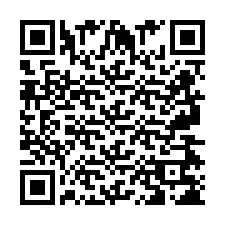 QR-Code für Telefonnummer +2697478208