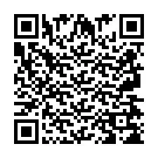 QR-Code für Telefonnummer +2697478248