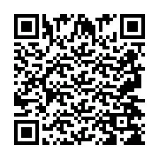 Código QR para número de teléfono +2697478279