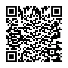 QR-код для номера телефона +2697478300