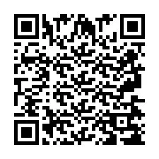 QR-koodi puhelinnumerolle +2697478310