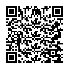 Código QR para número de telefone +2697478324