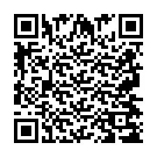 QR kód a telefonszámhoz +2697478336