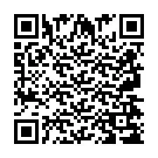 QR код за телефонен номер +2697478358