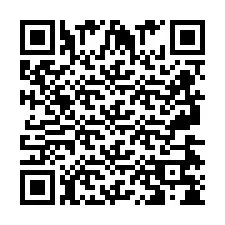 QR Code สำหรับหมายเลขโทรศัพท์ +2697478400