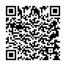 QR Code pour le numéro de téléphone +2697478411