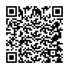 QR Code for Phone number +2697478513