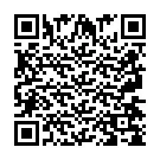 QR код за телефонен номер +2697478570